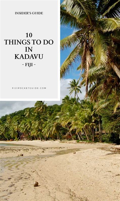 10 Sensational Things To Do In Kadavu Things To Do Travel Favorite Fiji