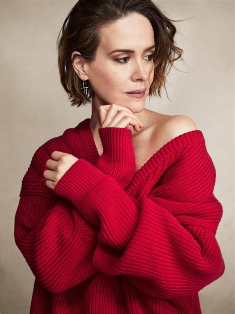 Sarah Paulson In The Edit Magazine December 7th 2017 By Victor