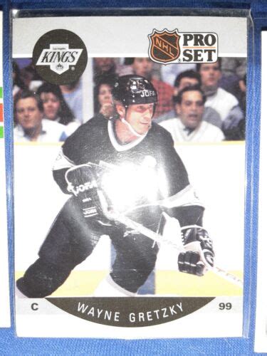 1990 Pro Set Wayne Gretzky 118 Los Angeles Kings Hof Free Shipping