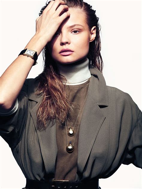 Magdalena Frackowiak Sports Military Inspired Style For Vogue Mexico