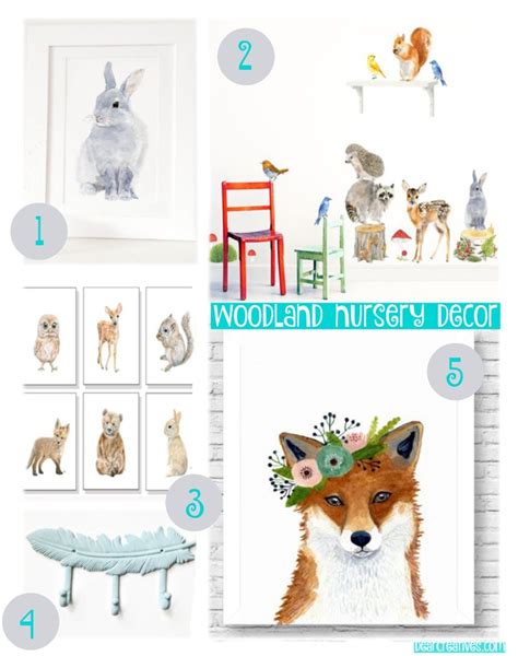 Print custom fabric, wallpaper, home decor items with spoonflower starting at $5. Home Décor: Woodland Nursery Themed Ideas You'll Love!
