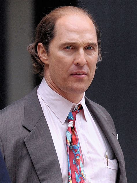 And of course, it will need to be dense—that is, not overtly thinning—and grown an inch or two past your ears. Podgy & balding: what's happened to Matthew McConaughey!?