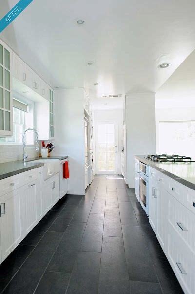 Browse kitchen designs, including small kitchen ideas, inspiration for kitchen units, lighting, storage and fitted kitchens. kitchen floor | Floor tile design, Slate floor kitchen ...