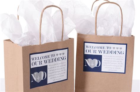 Hotel Wedding Welcome Bags 25 Out Of Town Welcome Bags