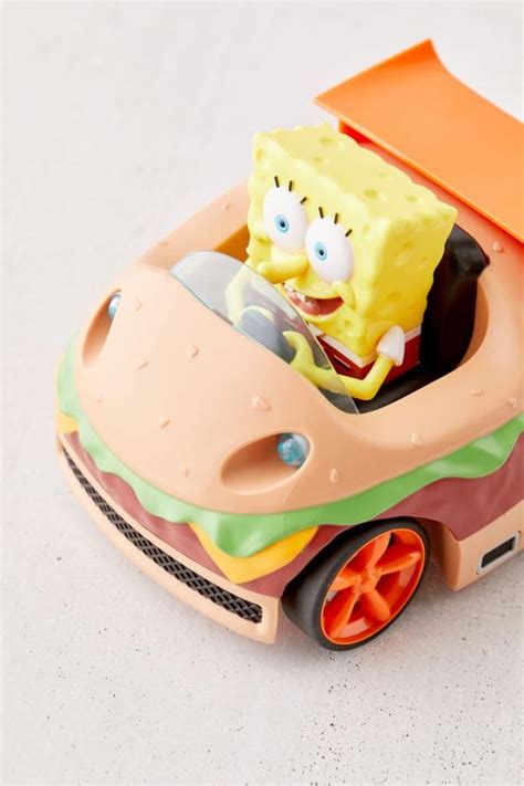 Nkok Inc Spongebob Squarepants Remote Control Krabby Patty Car Urban