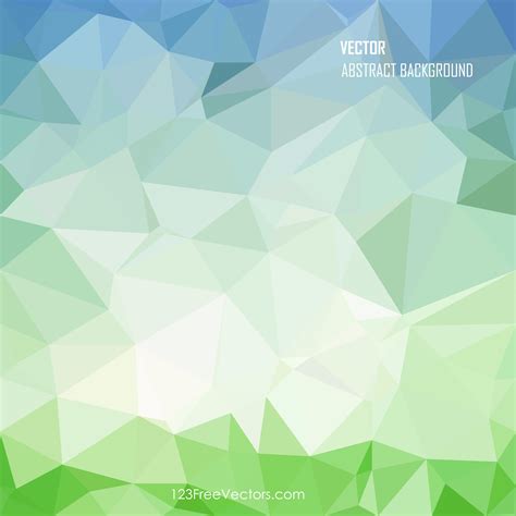 134kb, abstract blue green geometric background picture with tags: Blue Green Geometric Polygon Background Free