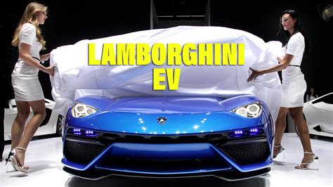 El Ceo Confirmó Que El Primer Coche Eléctrico De Lamborghini No Será Un