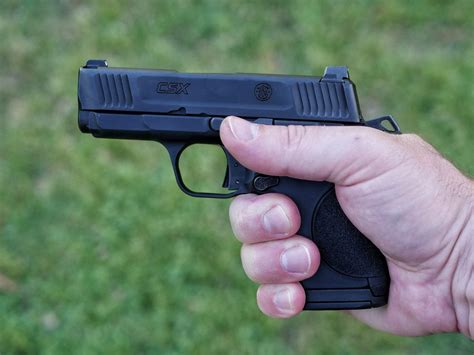 Gun Review Smith And Wesson Csx Hammer Fired 9mm Micro Compact The