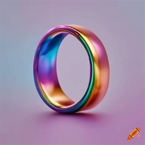 Rainbow Metallic Oura Ring