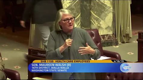 A member of the democratic party, he was a u.s. Sen. Maureen Walsh regrets nurses playing cards comment ...
