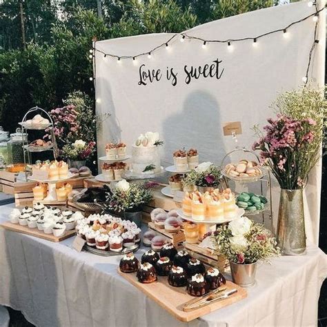 23 delicious wedding dessert table display ideas for 2023