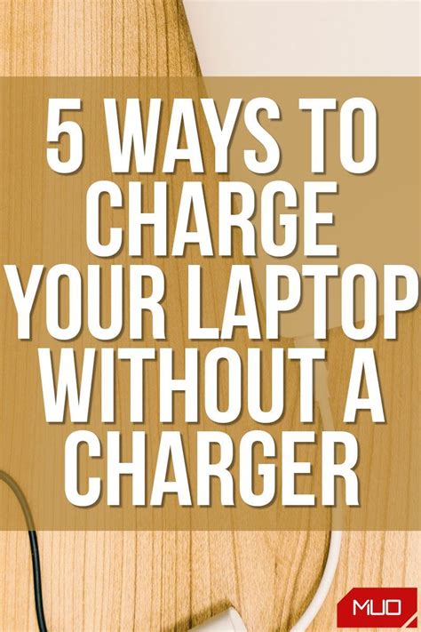 One of the most important accessories of laptops includes chargers. 5 Ways to Charge Your Laptop Without a Charger in 2021 ...