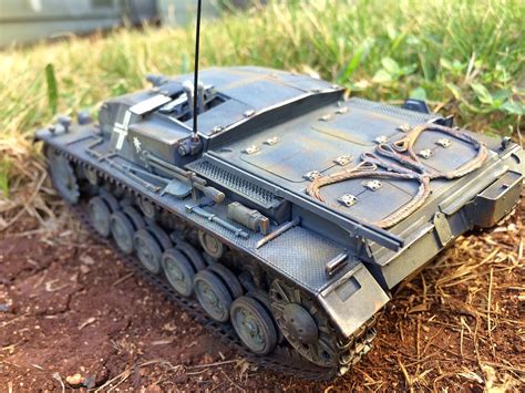 German Sturmgeschutz Iii Ausf B Tank Plastic Model Military Vehicle