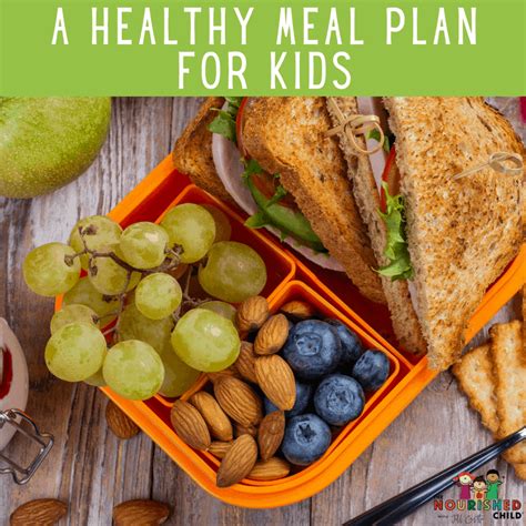 A Healthy Meal Plan For Kids Any Parent Can Make