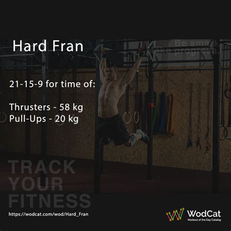 Hard Fran Workout Wod Wodcat Workouts