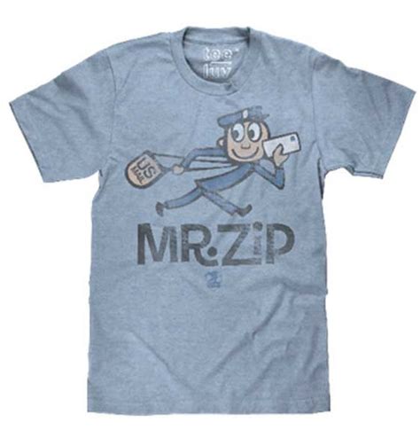 Usps Mr Zip T Shirt Old School Tees