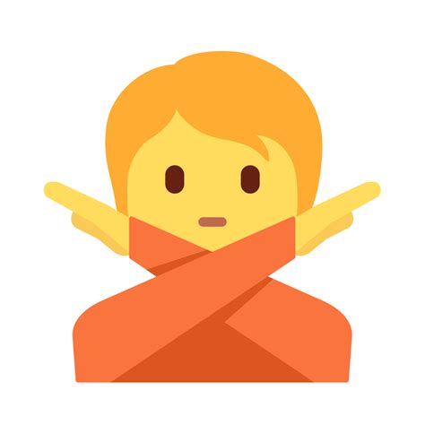 🙅 Person Gesturing No Emoji What Emoji 🧐