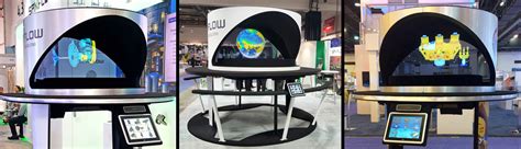 Holographic Trade Show Exhibits Custom Holographic Trade Show