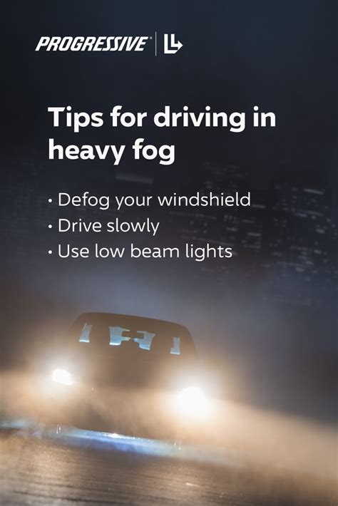 Tips For Driving In Heavy Fog Foggy Weather Progressive Insurance