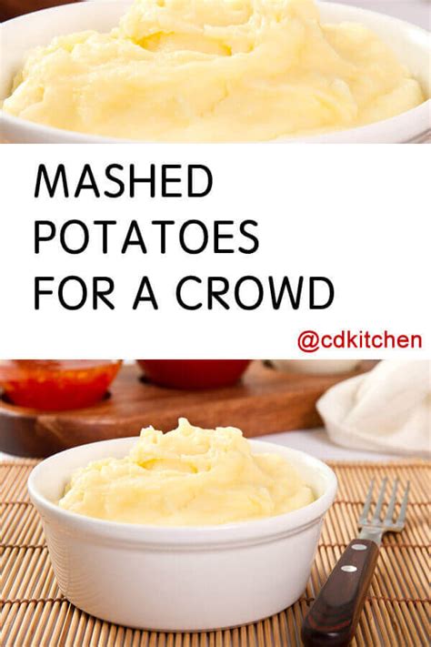 Mashed Potatoes For 50 Crowd Size Recipe