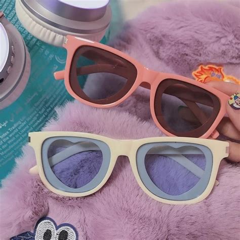 Harajuku Sweet Pink Love Sunglasses By12004 Cute Sunglasses Sunglasses Women Trendy Sunglasses