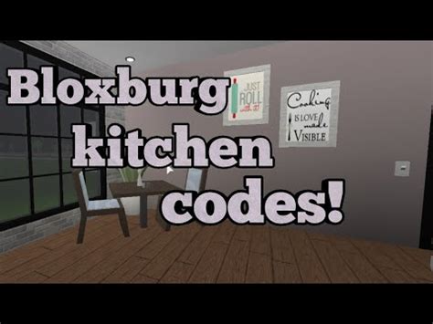 Bloxburg Kitchen Codes