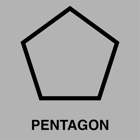 Printable Pentagon Shape Printable Word Searches