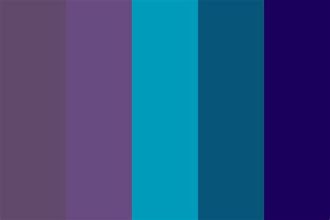 Purple Blue Color Palette