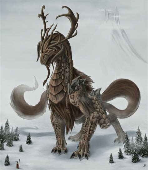 Norse Dragon Niohoggr Mythical Creatures Mythological Creatures