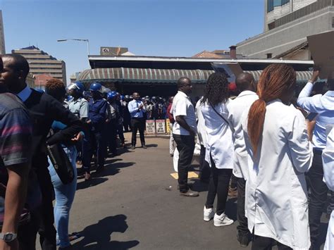 Nurse And Doctors Go On Strike As They Demand Abducted Doctors Release Iharare News