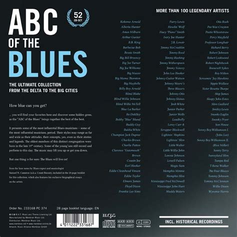 Va Abc Of The Blues The Ultimate Collection From The Delta To The