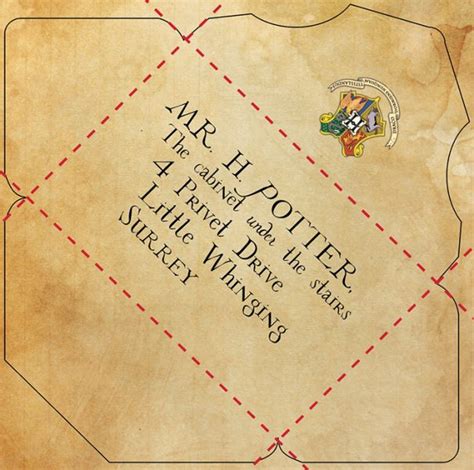 Make Your Own Free Printable And Customizable Hogwarts Letter