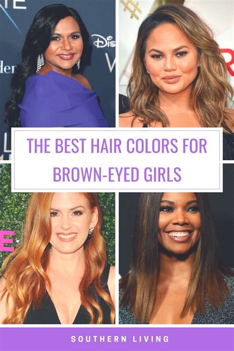 The Best Hair Colors For Brown Eyed Girls Cool