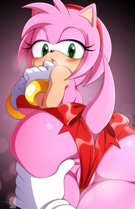 Rule 34 Amy Rose Pink Fur Pink Hair Sonic Series Wrapped 5465947