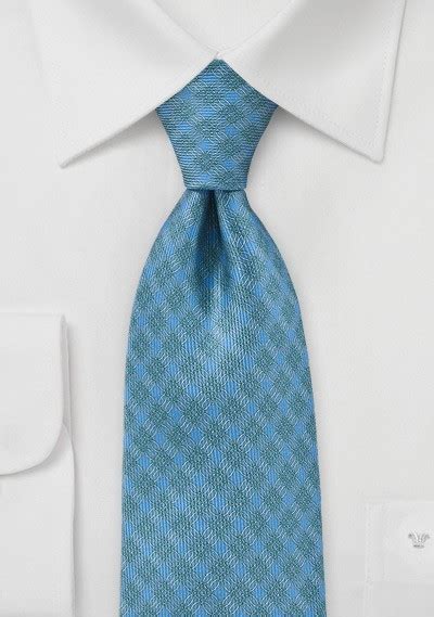 Contemporary Tie In Teals And Greens Cheap