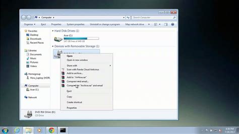 Then i open file explorer and found partition c. How to Open the CD Player on an Acer Laptop : Windows 7 ...
