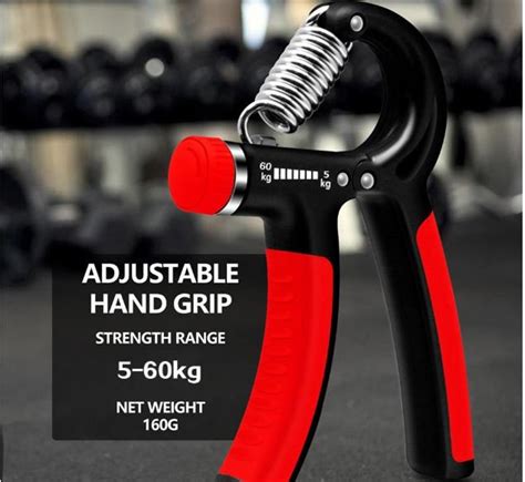 Gym Fitness Hand Grip 5 60kg Men Adjustable Finger Heavy Etsy