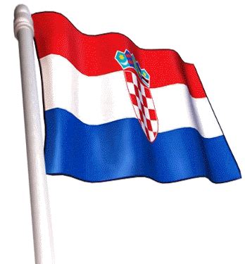 Su capital es zagreb y tiene una población aproximadamente de 4 millones de habitantes. Gifs de Banderas de Croacia