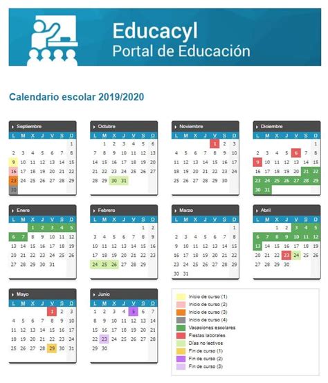 Calendario Escolar 2022 2023 Cyl Calendario Gratis Aria Art