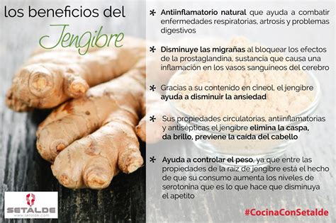 Beneficios Del Jengibre