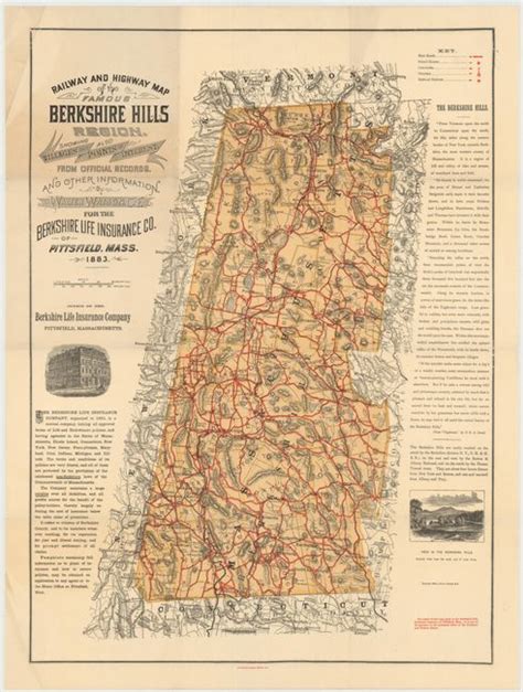 Old World Auctions Auction 146 Lot 224 Railway And Highway Map Of