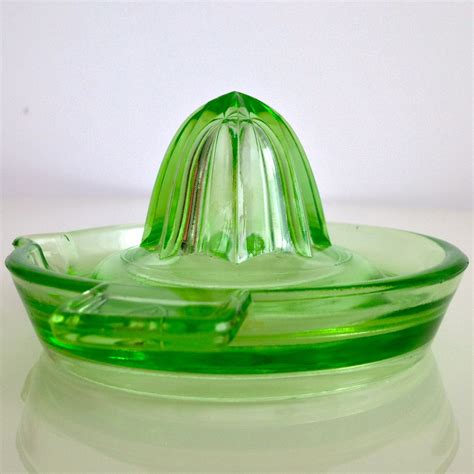 Green Depression Glass Juicer Images Home Design