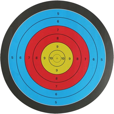 Achicoo 60x60cm Professional Shooting Bullseye Archery Target