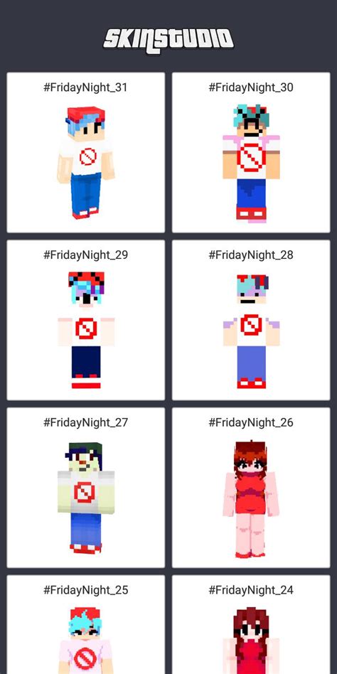 Friday Night Funkin Skins For Minecraft Apk For Android Download