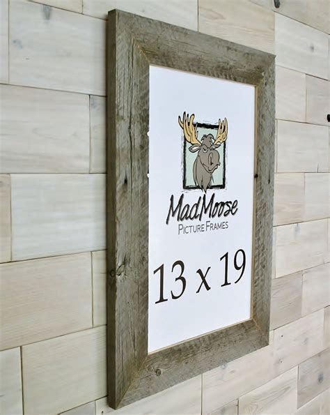 13x19 Barn Wood Thin X 3 Picture Frame Barn Wood Barn Wood Picture