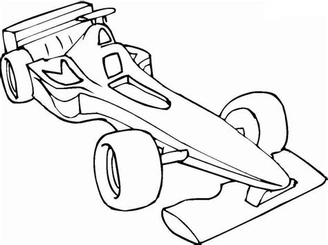 Racing Cars Coloring Pages To Download And Print For Free