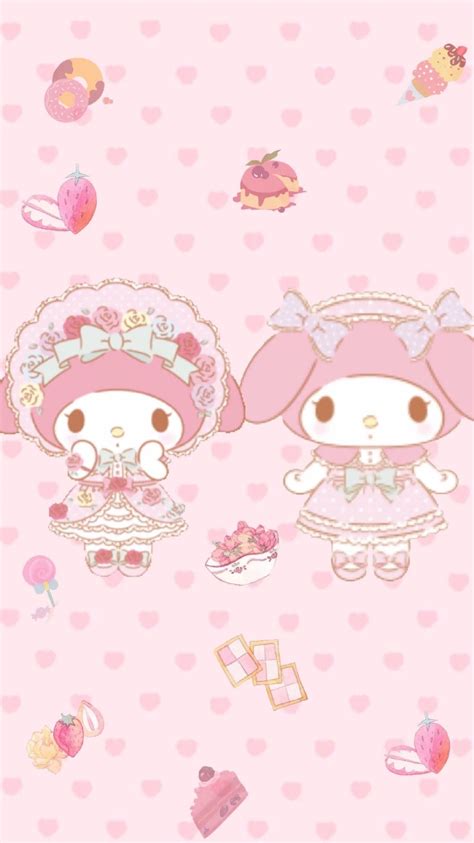 My Melody Kawaii Pink Wallpaper My Melody Wallpaper Sanrio Wallpaper