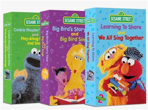Logos Covers Packaging For Ctw Sesame Street Learning To Share And