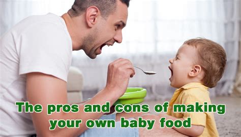 The Pros And Cons Of Making Your Own Baby Food