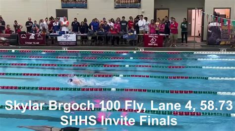 100 Fly Finals Shhs Youtube